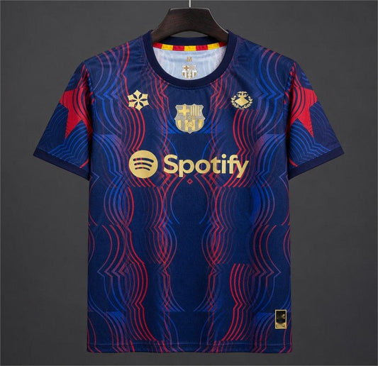 2026-27 Barcelona Pre-Match Dark BlueRedGold S-2XL