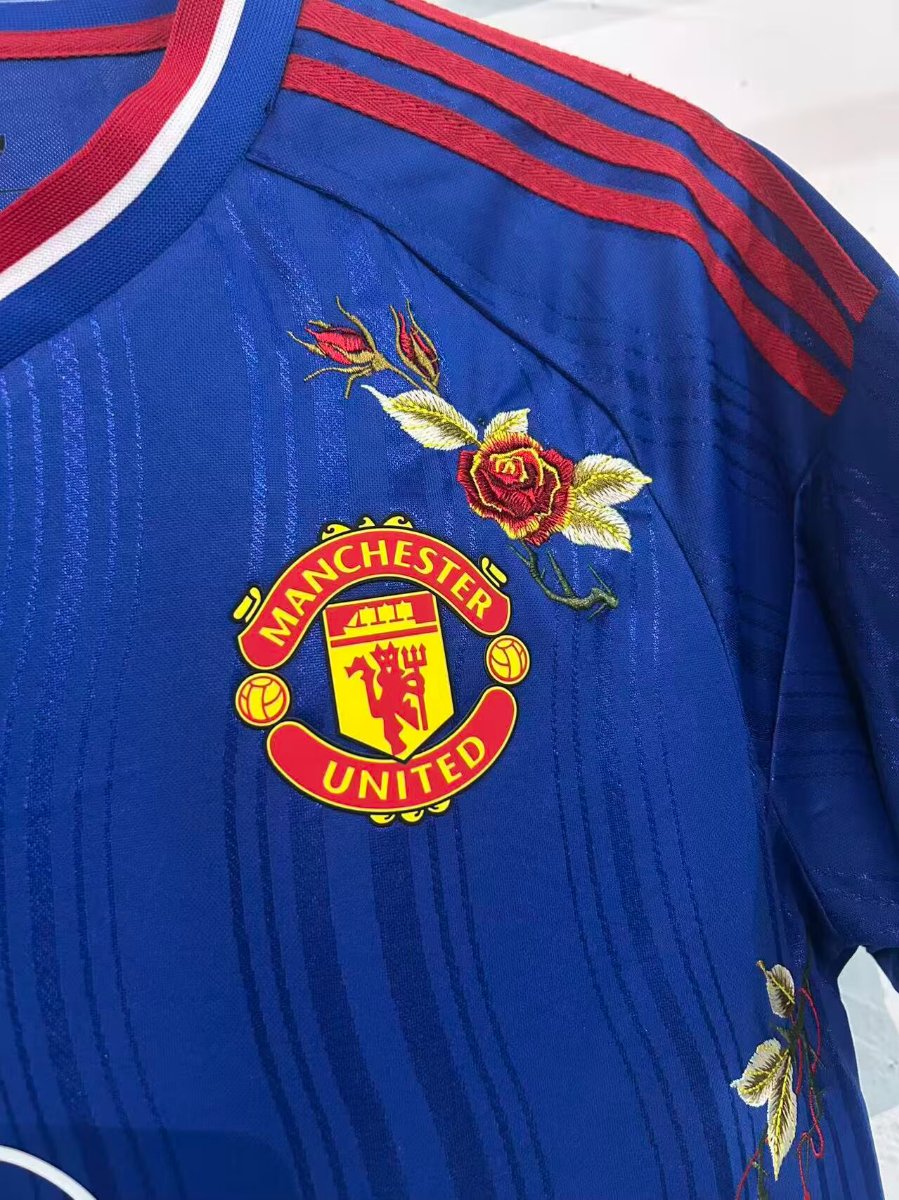 2026-27 Manchester United Away Floral Edition Special Player S-2XL
