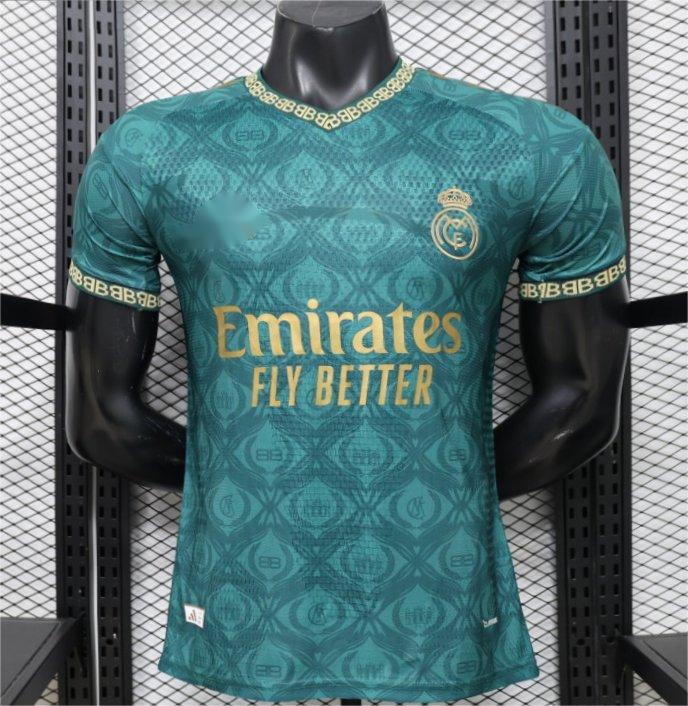 2026-27 Real Madrid Green Gold Third Special Edition Player S-2XL
