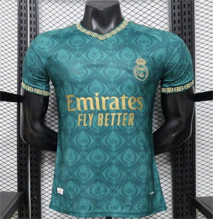 2026-27 Real Madrid Green Gold Third Special Edition Player S-2XL