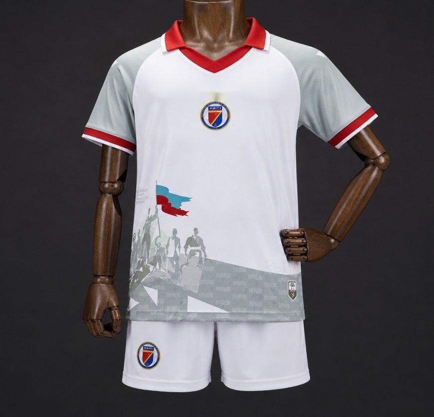 2026 Haiti World Cup Away Kids Size16-28