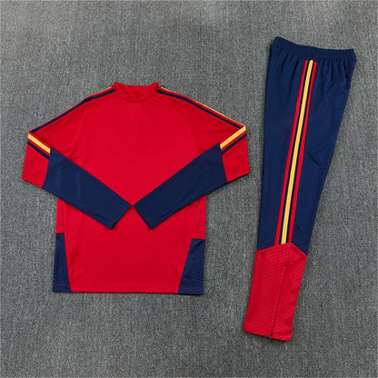 2026 Spain Red 2-Stars Edition Training Suit Adults Or Children