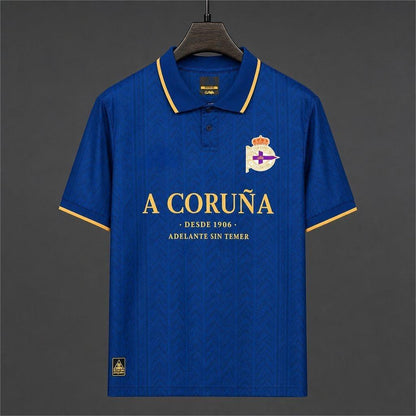 2026-27 La Coruna 120th Anniversary Special Edition Polo S-4XL