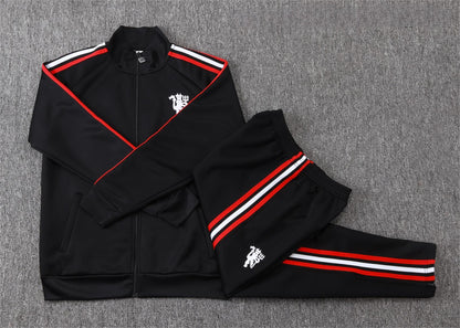 2026-27 Manchester United Black Full Zip Training Suit Adults Or Children