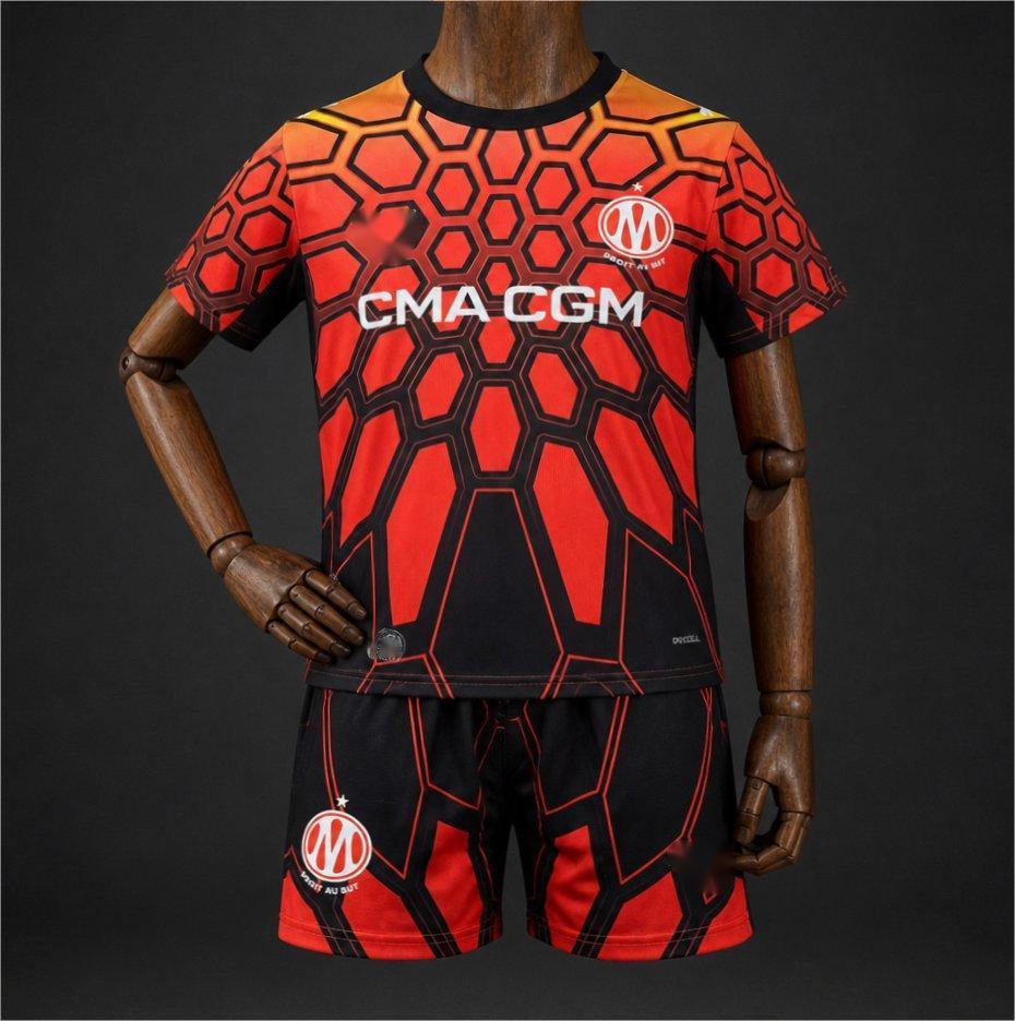 2026-27 Marseille Goalkeeper Orange Kids 16-28