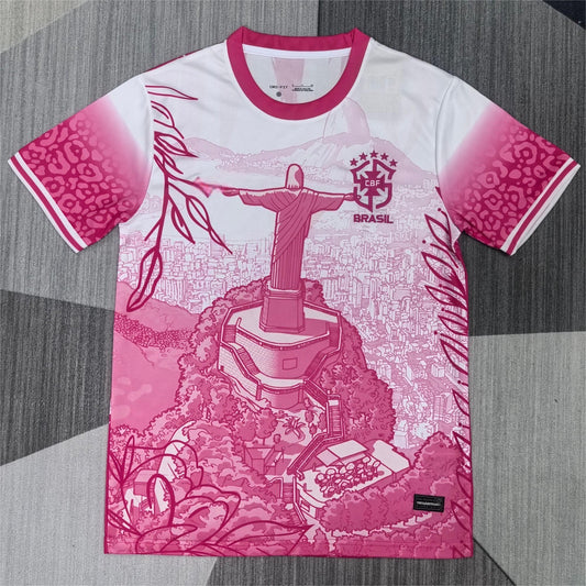 2026 Brazil Deep Pink Special Edition S-2XL