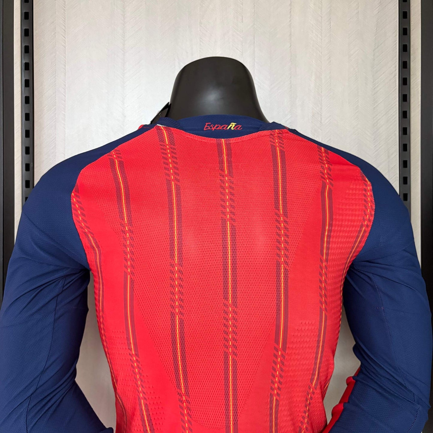 2026 Spanien Heimtrikot langarm Player Version S-2XL