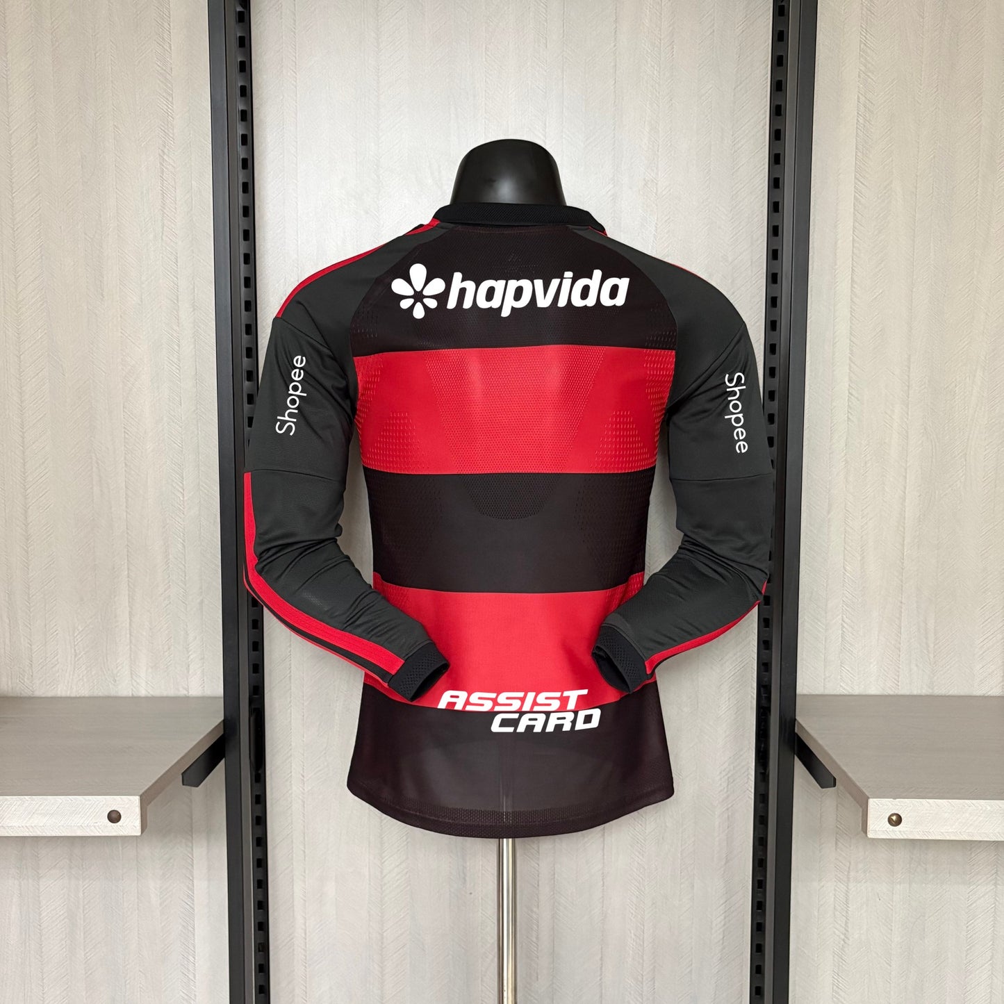 2026-27 Flamengo Home All Sponsors long-Sleeved Player S-3XL