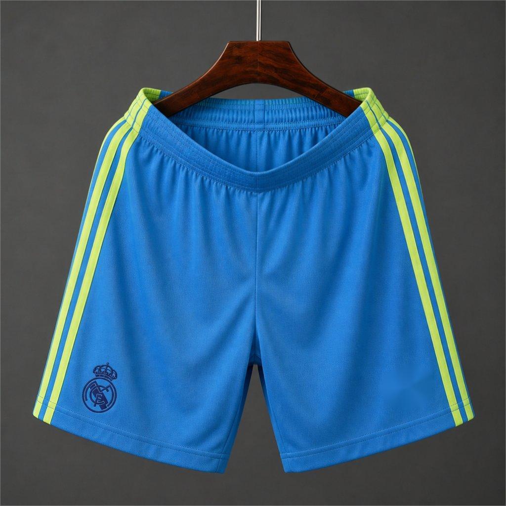2026-27 Real Madrid Goalkeeper Sky Blue Shorts S-2XL