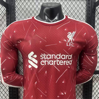 2026-27 Liverpool Home Long Sleeved Player S-3XL