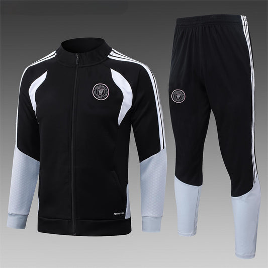 2026-27 Miami Black Full Zip Training Suit Adults Or Children