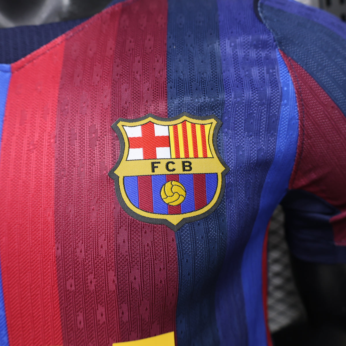 2026-27 Barcelona Home New Sponsor Player S-4XL