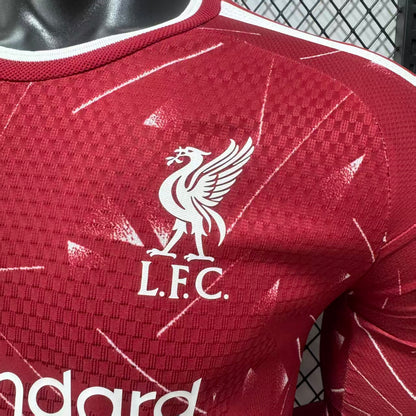 2026-27 Liverpool Home Long Sleeved Player S-3XL