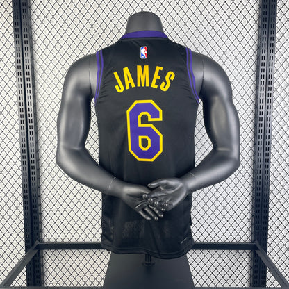 NBA 2024-25 Lakers City Edition No.6 JAMES