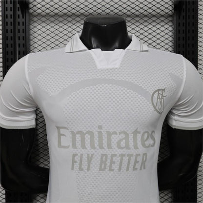 2026-27 Real Madrid All-White Tonal 125th Anniversary Player S-2XL