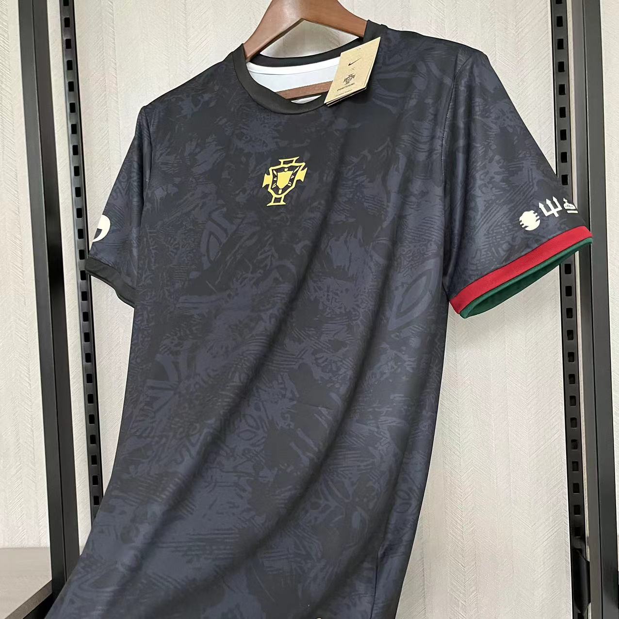 2023-24 Portugal Black Special Edition Size S-XXL