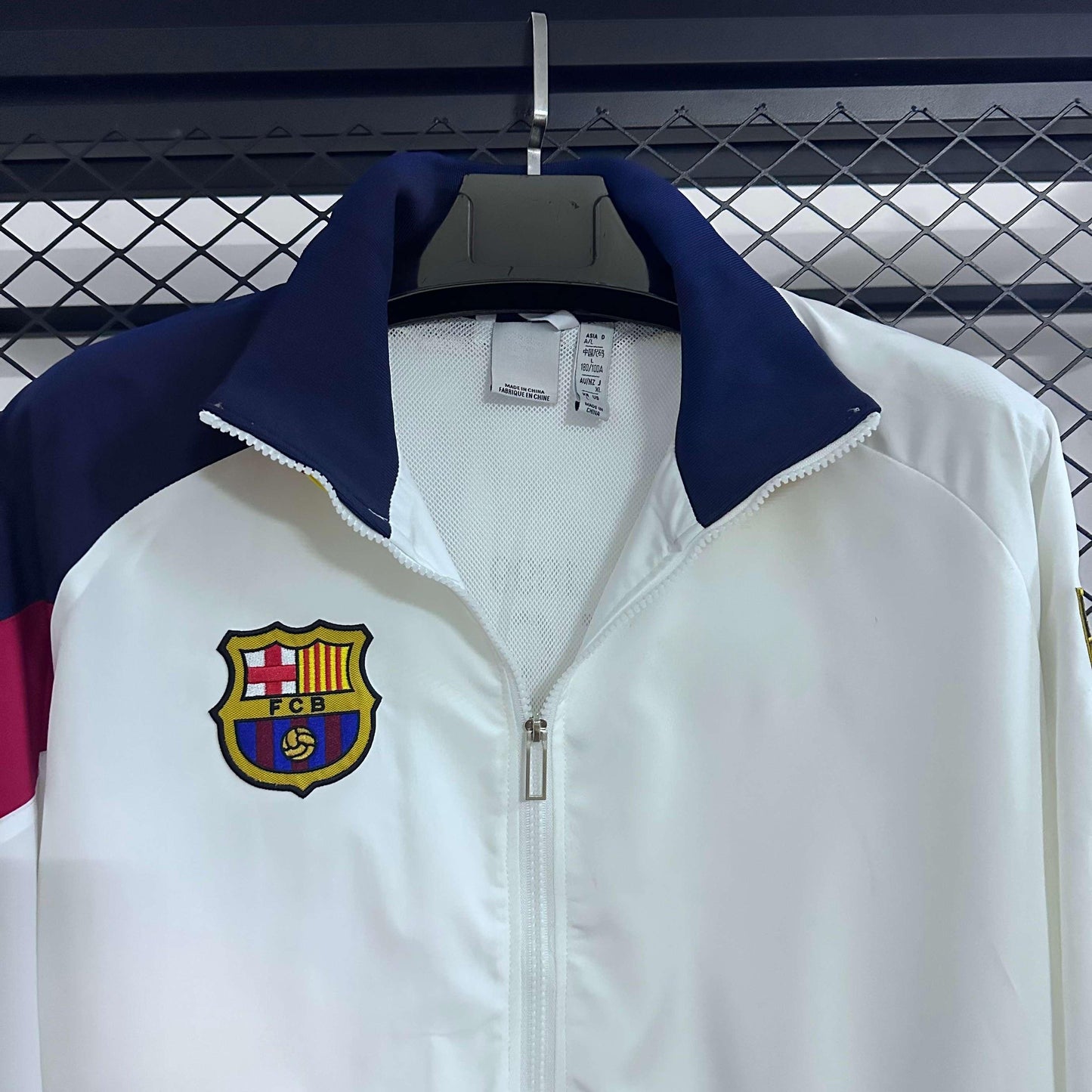2025-26 Barcelona Waterproof Jacket Embroidered Windbreaker S-2XL