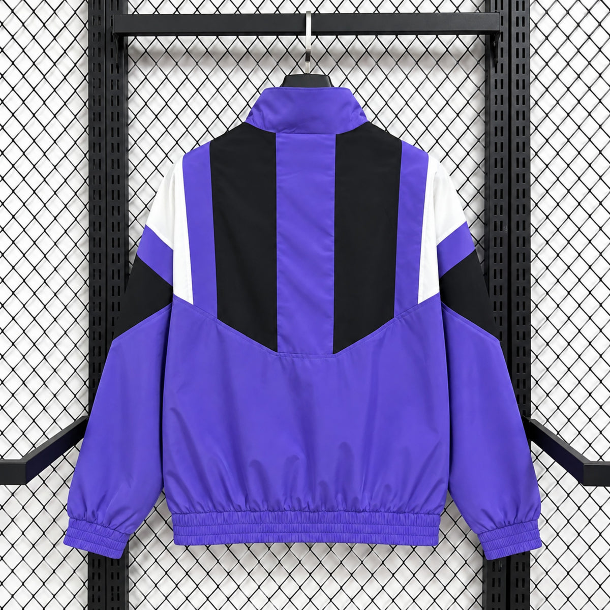 2026-27 Real Madrid Purple EQT Casual Training Windbreaker S-2XL