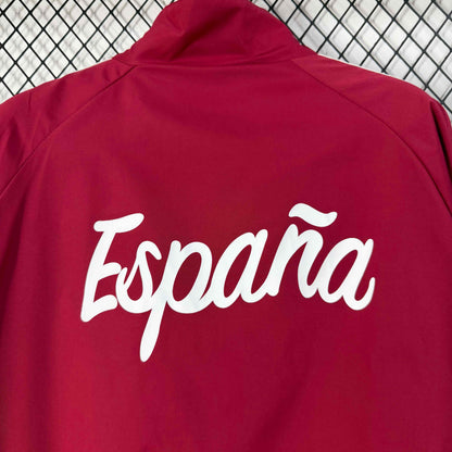 2026 Spanien Rot Windbreaker S-2XL