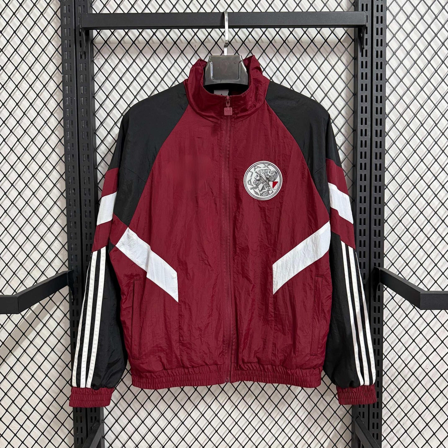 2025-26 Ajax Maroon Classic Casual Windbreaker S-2XL