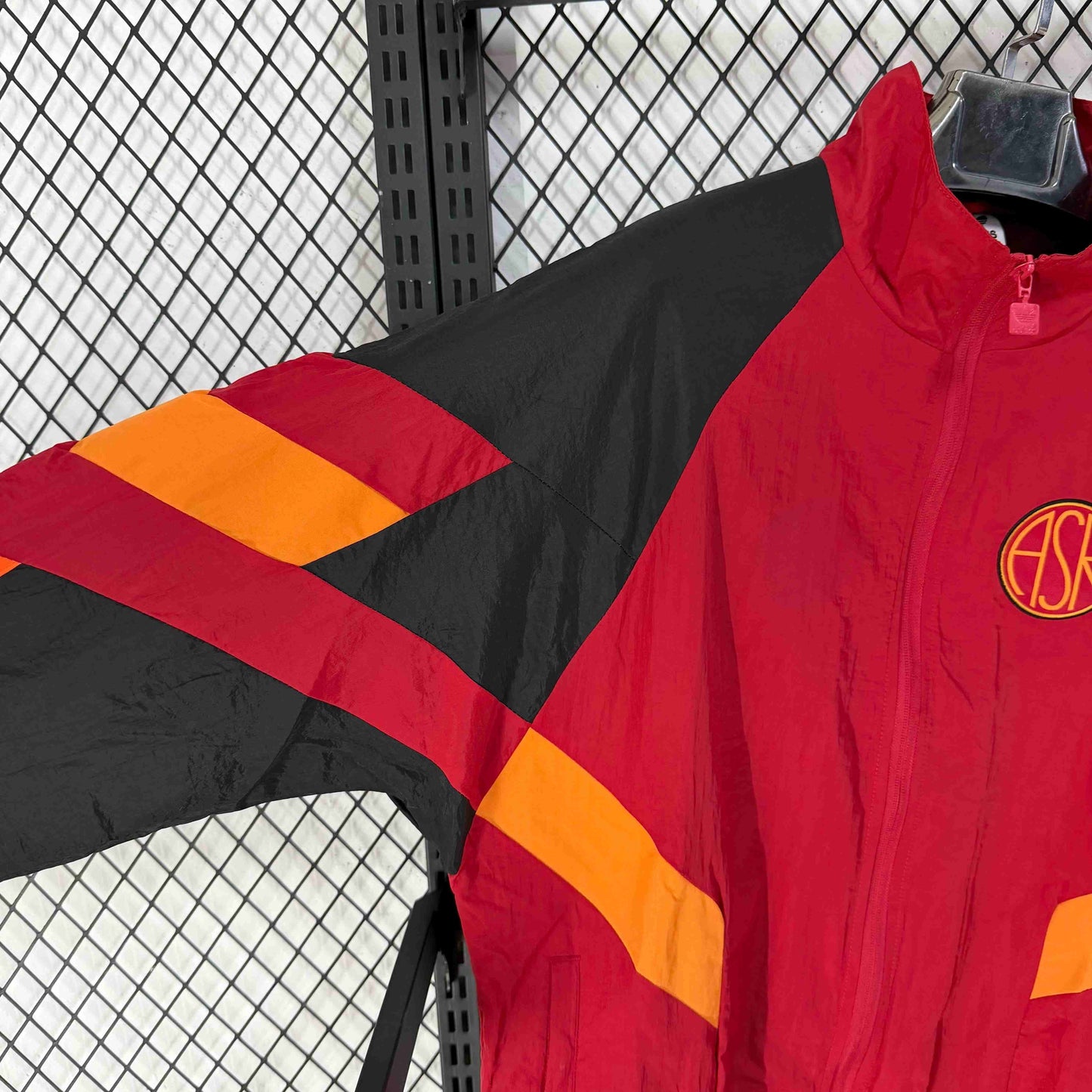 2025-25 Rome Maroon Colour Block Training Casual Windbreaker S-2XL