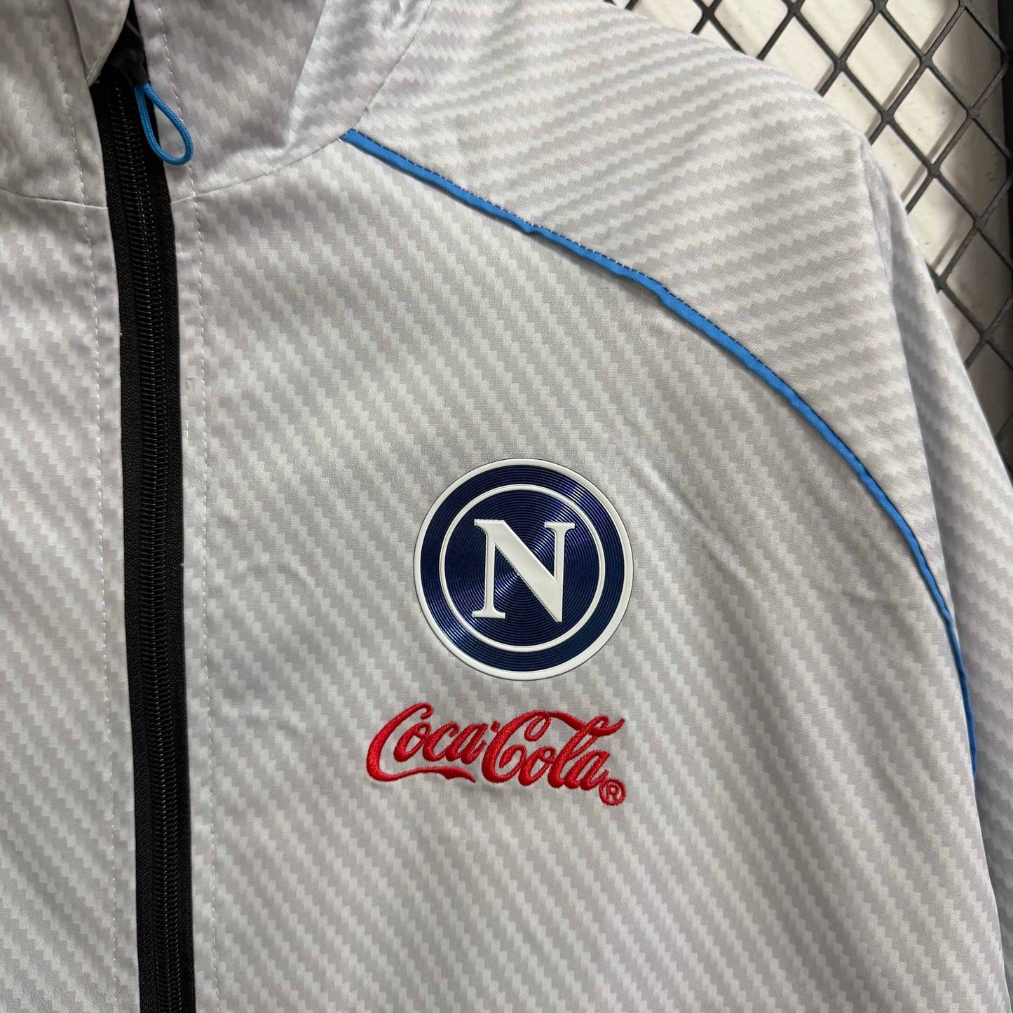 2025-26 Naples White Waterproof Windbreaker S-2XL