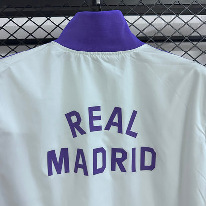 2025-26 Real Madrid Retro Windbreaker S-2XL