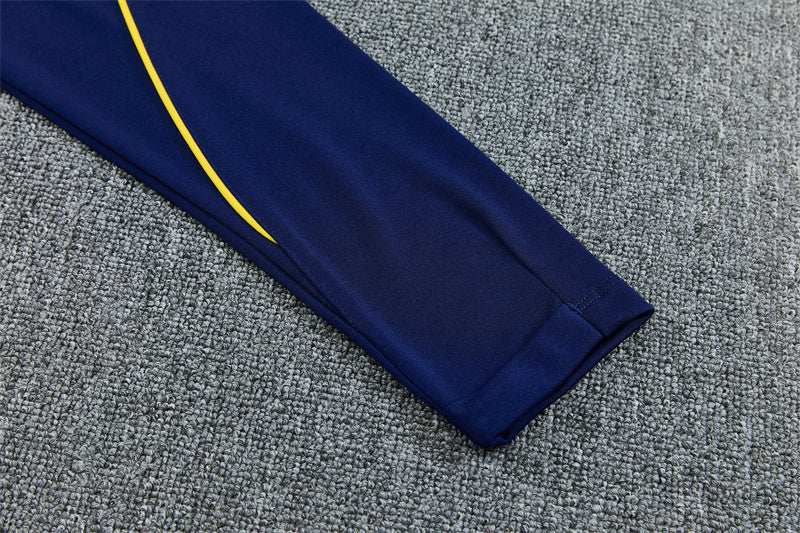 2627 Tottenham Hotspur Royal Blue Half Zip Training Suit Adults Or Children
