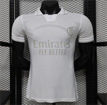 2026-27 Real Madrid All-White Tonal 125th Anniversary Player S-2XL