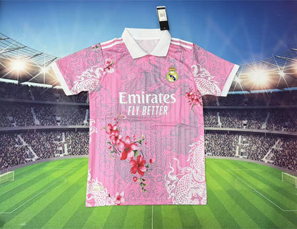 2026-27 Real Madrid pink flower Special Edition S-2XL
