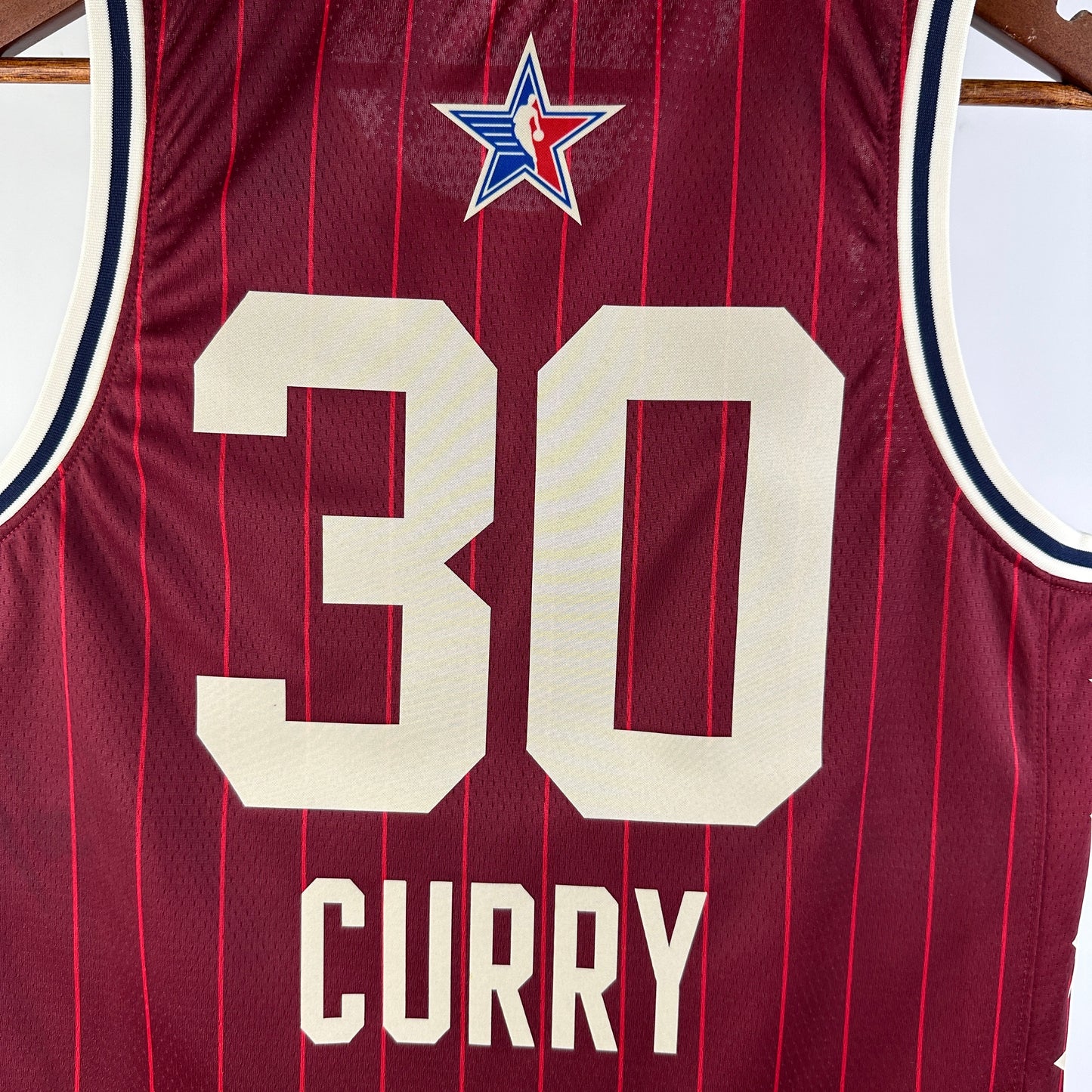 NBA 2024-25 All-Star Red No. 30 CURRY