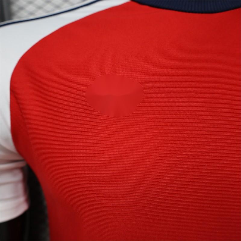 2026-27 Arsenal Originals Red with White Raglan Sleeve Home Player S-3XL