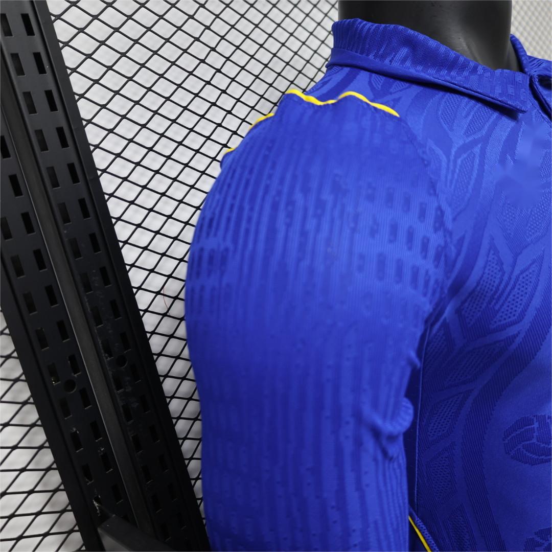 2026-27 Chelsea Home Polo Collar Long Sleeve Player S-3XL