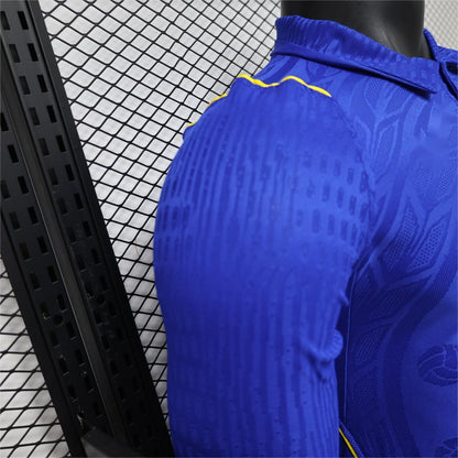 2026-27 Chelsea Home Polo Collar Long Sleeve Player S-3XL