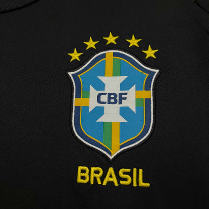 2026 Brazil Training Kit Black Jersey S-XXL
