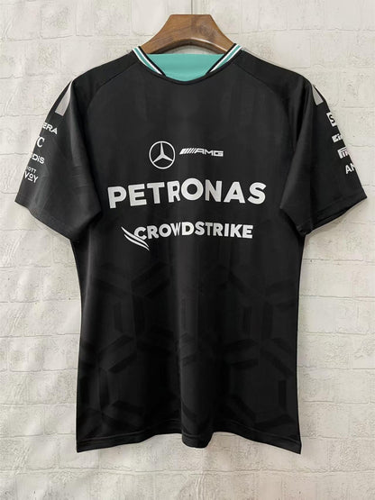 2026 F1 Mercedes Black Round Neck Racing Suit S-5XL