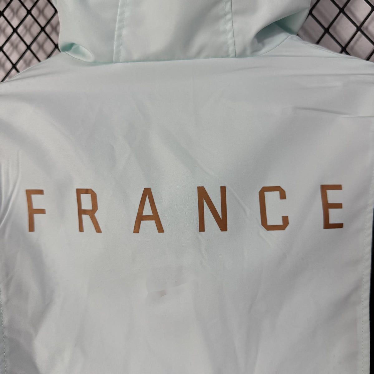 2026 France Light Green World Cup Casual Training Windbreaker  S-2XL