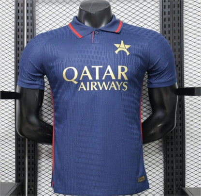 2026-27 Paris Blue Polo Collar Player S-3XL