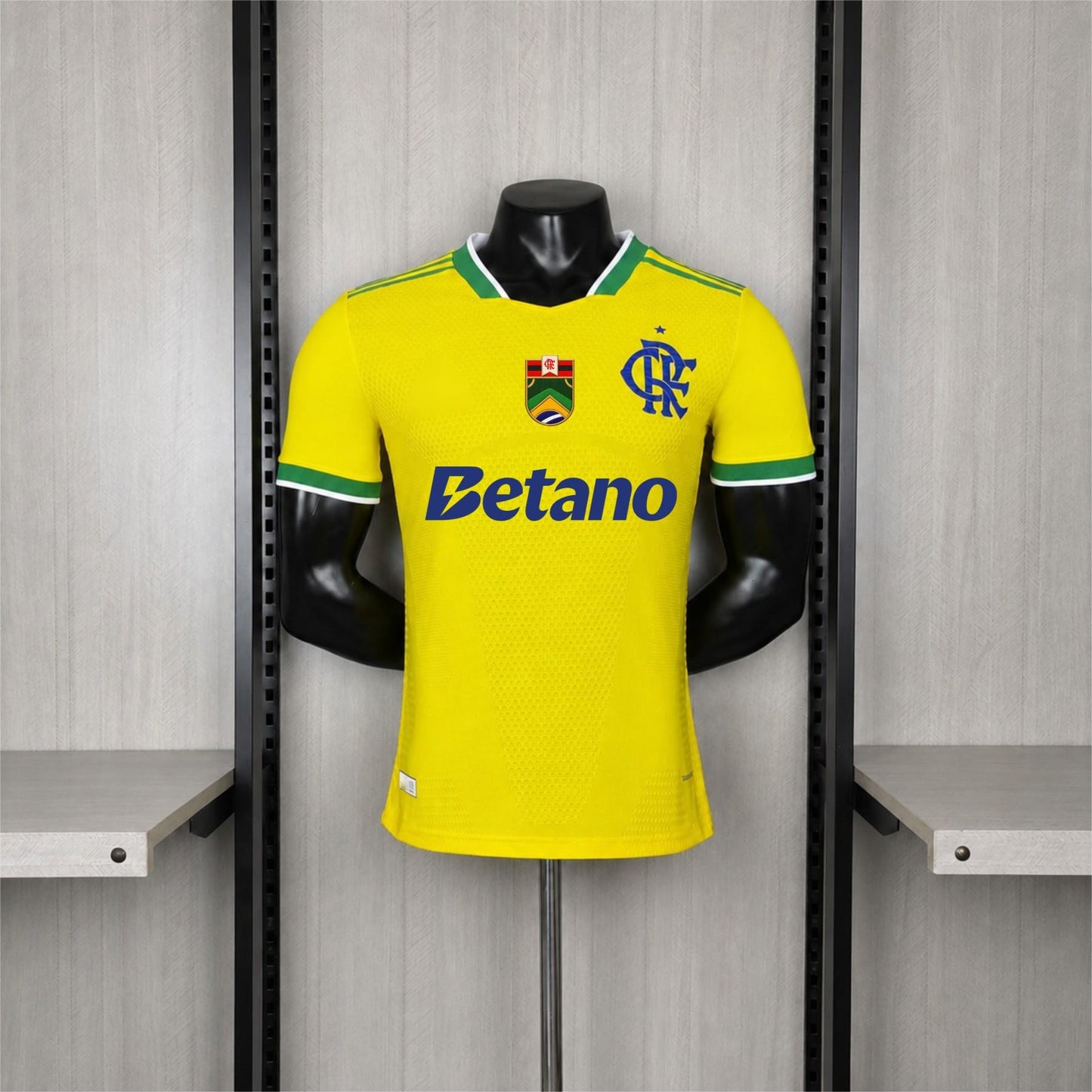 2026-27 Flamengo Yellow All Sponsors Player S-4XL