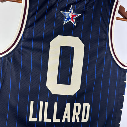 NBA 2024-25 All-Star Blue No. 0 LILLARD