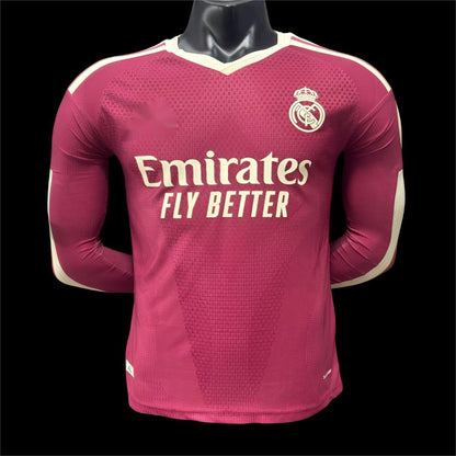 2026-27 Real Madrid Third Long Sleeve Player S-3XL