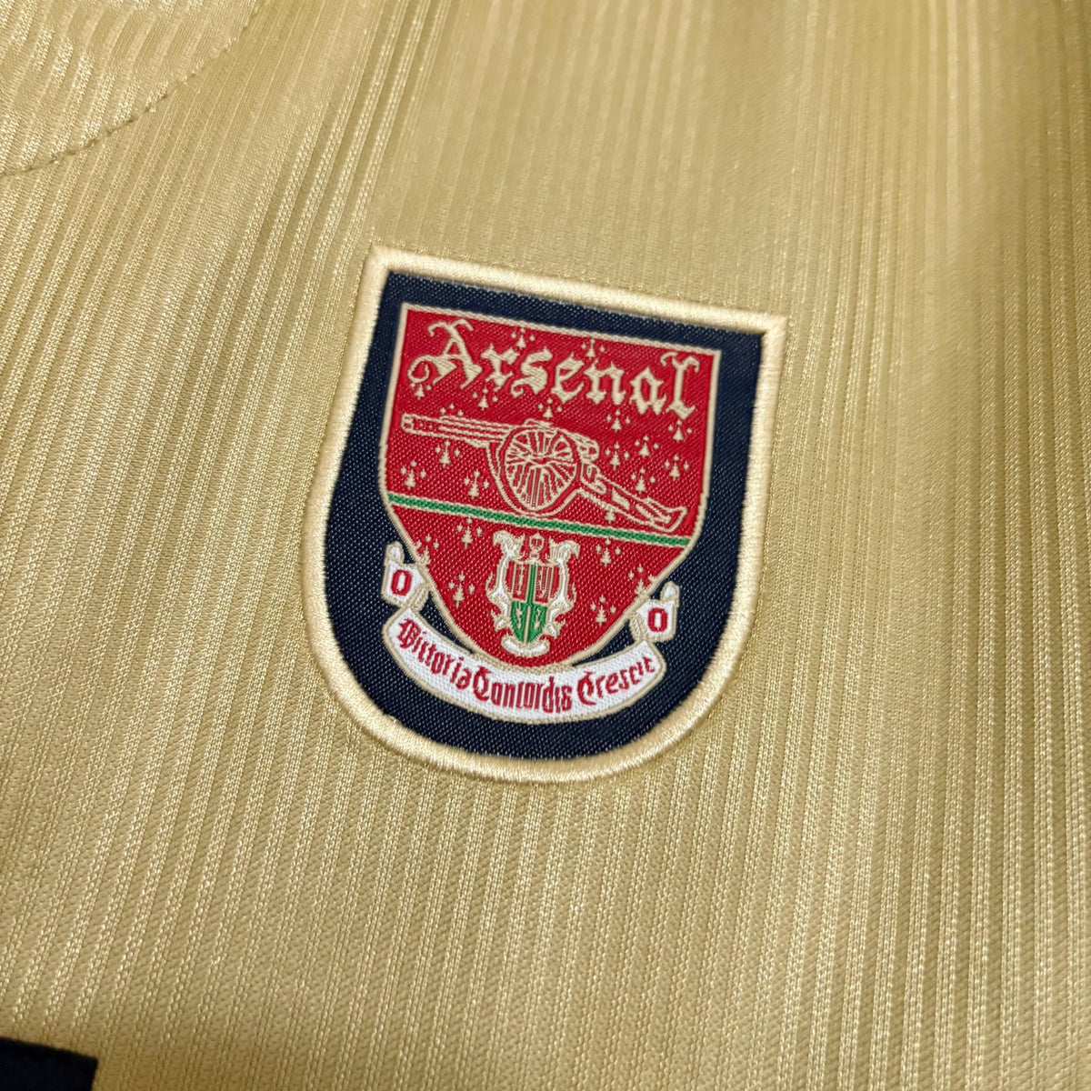2026-27 Arsenal Visitante Réplica Vintage Dorado S-4XL