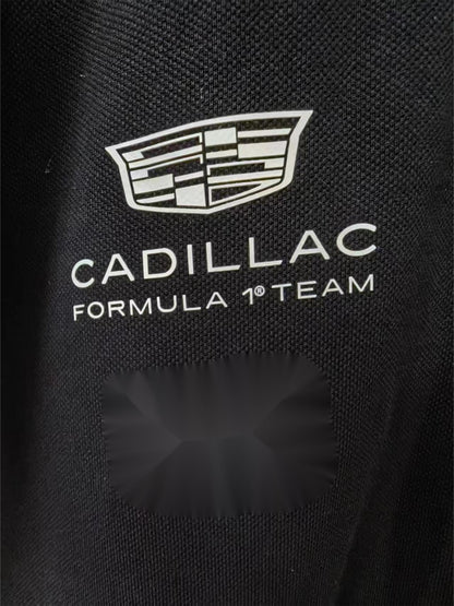 2026 F1 Cadillac Polo Black Racing Suit S-5XL