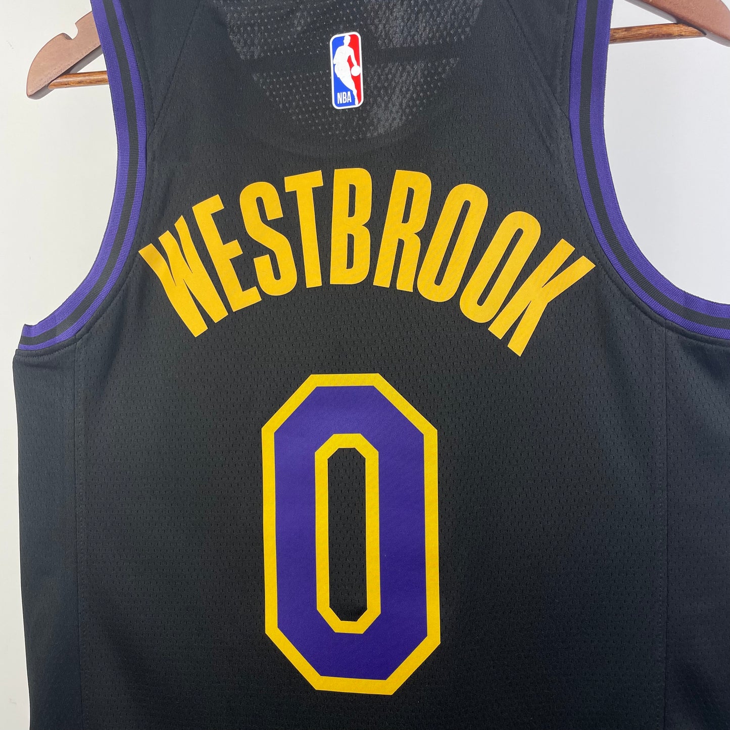 NBA 2024-25 Lakers City Edition No. 0 Westbrook