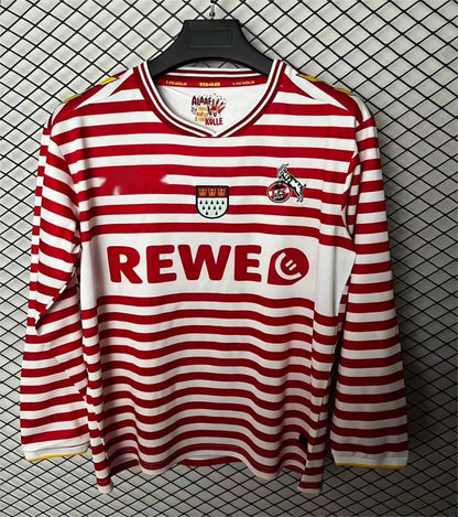 2025-26 Köln Carnival WhiteRed Long Sleeve Special S-2XL