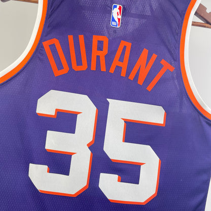 NBA 2024-25 Suns Away Purple No. 35 DURANT