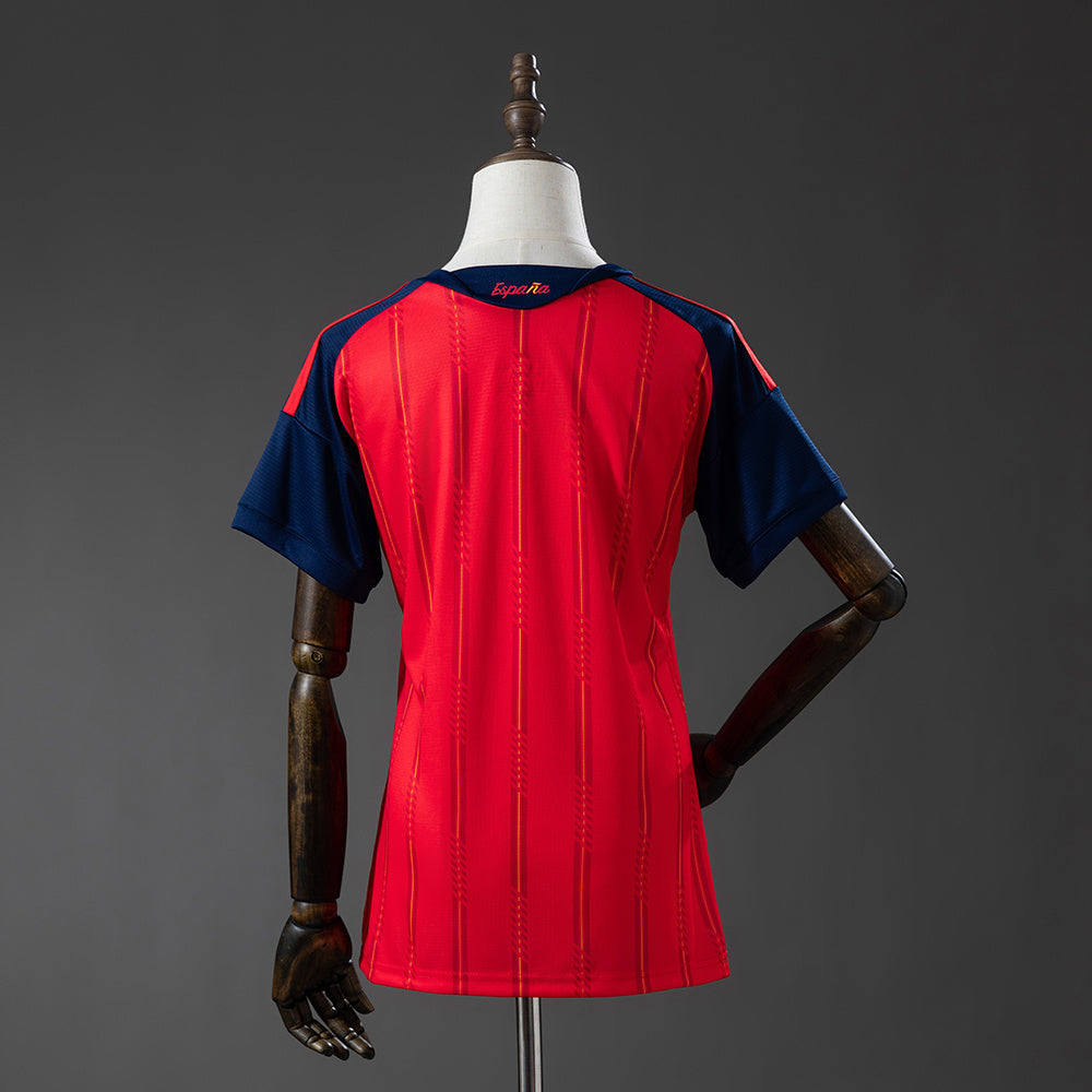 2026 Spain Home Women Two Star S-2XL