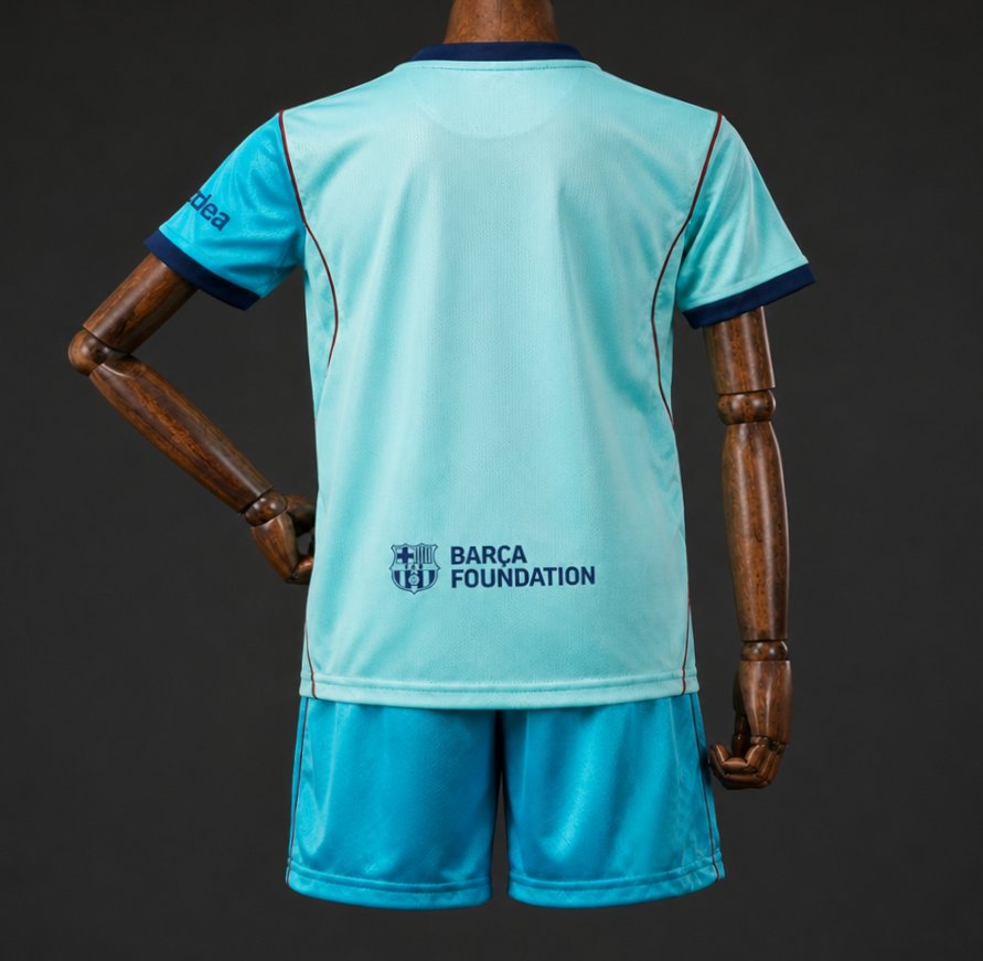 2026-27 Barcelona Third Away Kids Size 16-28