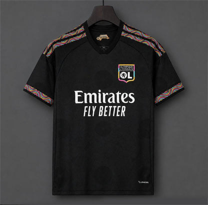 2026-27 Olympique Lyonnais Third Away Black S-4XL