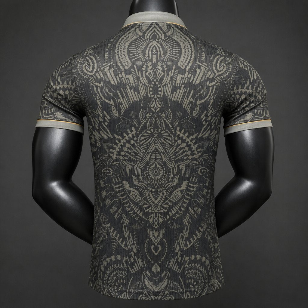 2026-27 Paris Black with Tribal Pattern Special Player S-3XL